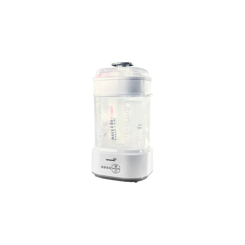 Grownsy bottle sterilizer with dryer (gray)